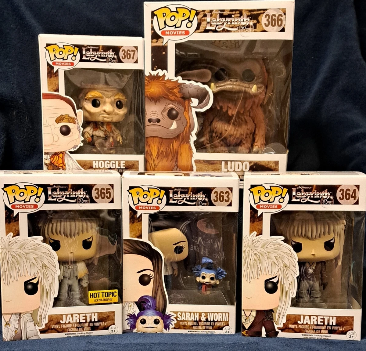 Pop! Movies: Dentro del Laberinto - Jareth ¡Exclusivo!  Universo Funko,  Planeta de cómics/mangas, juegos de mesa y el coleccionismo.