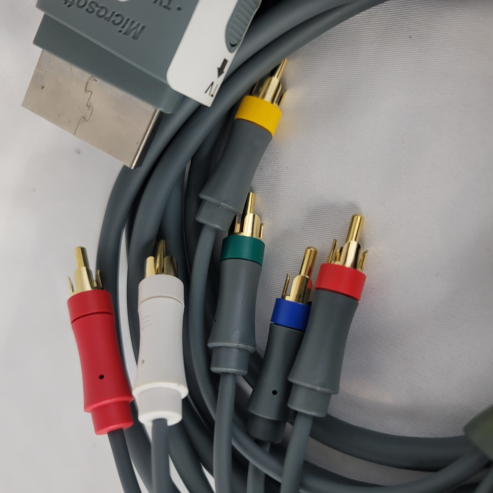 Xbox 360 Component HD AV Cable Microsoft Official OEM Genuine Sealed