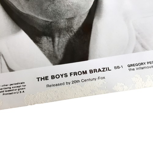 Publicity Press Photograph Gregory Peck The Boys From Brazil Josef Mengele 1978 - Picture 3 of 5
