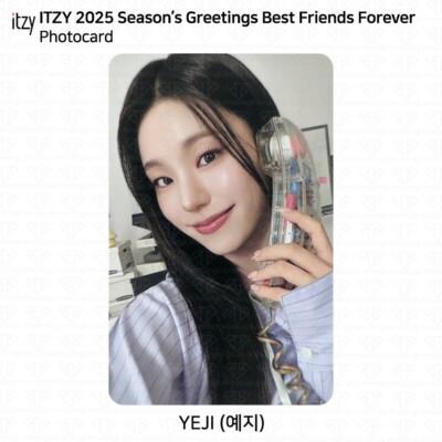ITZY 2025 Season's Greetings Best Friends Forever Photocard ID