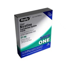Nicotine Patch 21mg Step 1 - 1 Pack Smoking Withdrawal Aid Transdermal System