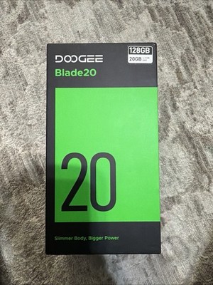 DOOGEE Blade 20, 20GB RAM+128GB ROM