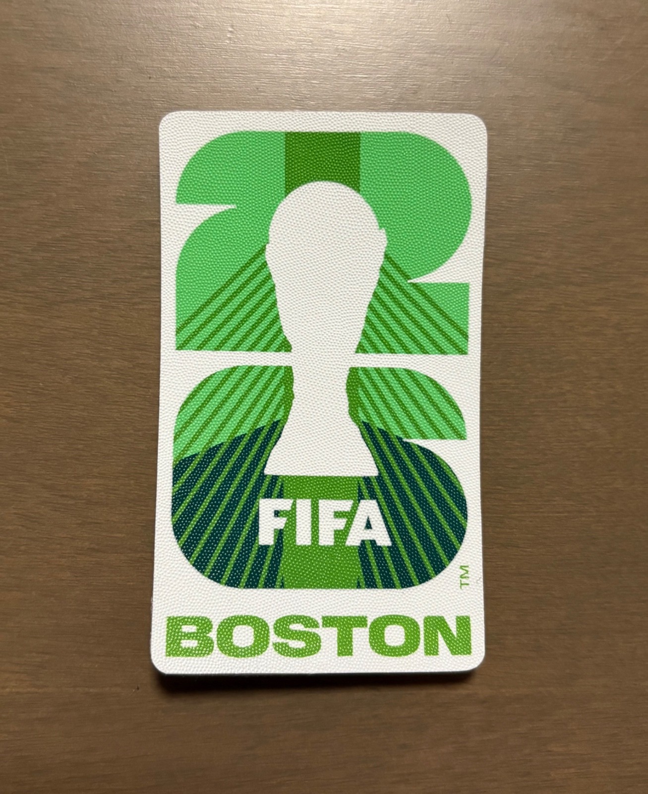FIFA World Cup 2026 Boston Host City Volunteer Patch - Large