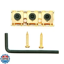 harpfeas 42mm Guitar Metal Locking Nut String Lock for Floyd Rose Style Elect