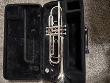 Yamaha YTR-5335GII Bb Silver Plated Trumpet, 3 Piston Valves, Case