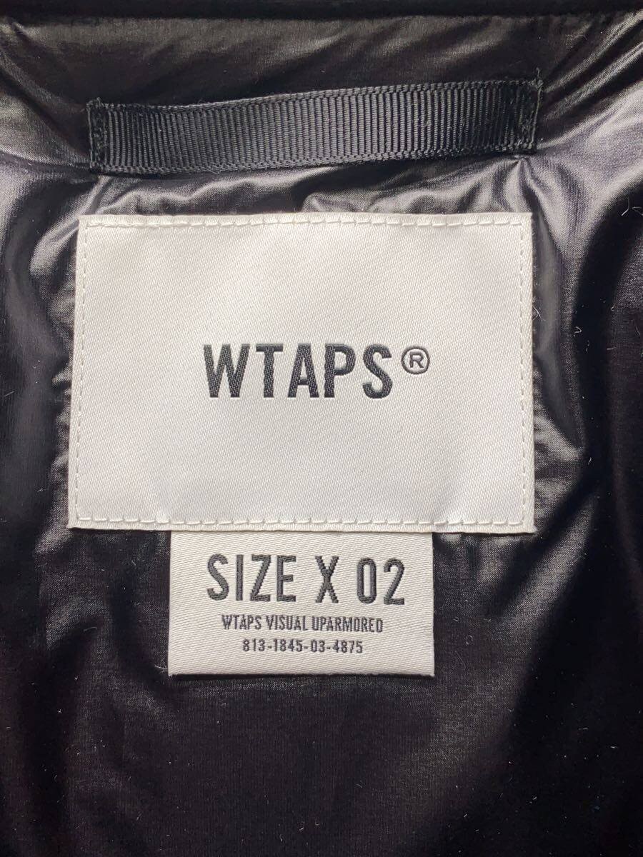 WTAPS Down Jacket 2 Nylon BLK Solid 232BRDT JKM05 - image 3