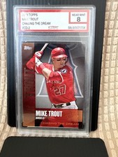 2013 Topps Mike Trout Angels Chasing the Dream #CD-2 IGC 8 Graded