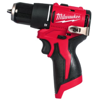 Milwaukee M12 BLPDRC HammerDrill 12V BL 1550Rpm 23250bpm 40Nm 142mm 0.8kg Bare
