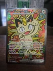 Meowth EX SIR Full Art Holo Rare Pokémon TCG Card 121/088 Perfect Order