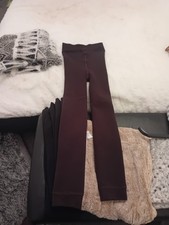 Brand New Brown Fleece Line Leggings Size M/L Brand New Without Tags
