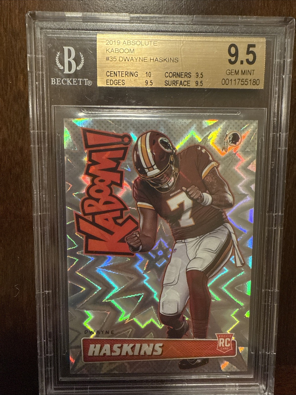 2019 Panini Absolute - Kaboom! Dwayne Haskins #K-DH (RC)