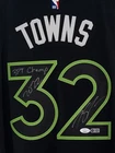 Karl-Anthony Towns 3pt Champ 2022 Signed NBA Authentic Nike ADV Jersey JSA USASM