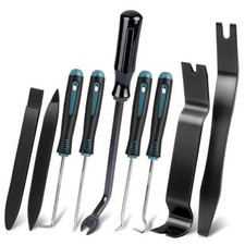 9 Pcs Auto Trim Removal Tool Kit - Plastic Pry Tool for Door Panel Dashboard