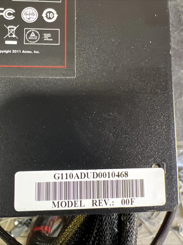 750w Antec High Current Gamer HCG-750M 80 Plus Bronze Power Supply - Image 3 of 4