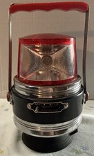 Vintage Ash Flash Emergency Lantern Signal Light Redclear Lens As Is 