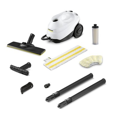 Kärcher Steam Cleaner, Multi Purpose, Power Steamer, Chemical-Free, 40 Sec He...