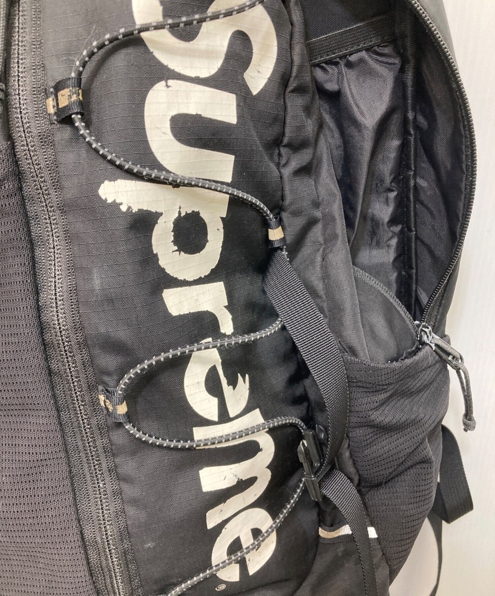 バッグ supreme Back pack 2018ss Supreme Backpack 'Black White' SUP-SS18-690