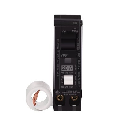 GE THQL1120AF2S Miniature Circuit Breakers (MCBs) 1P 20A 120V