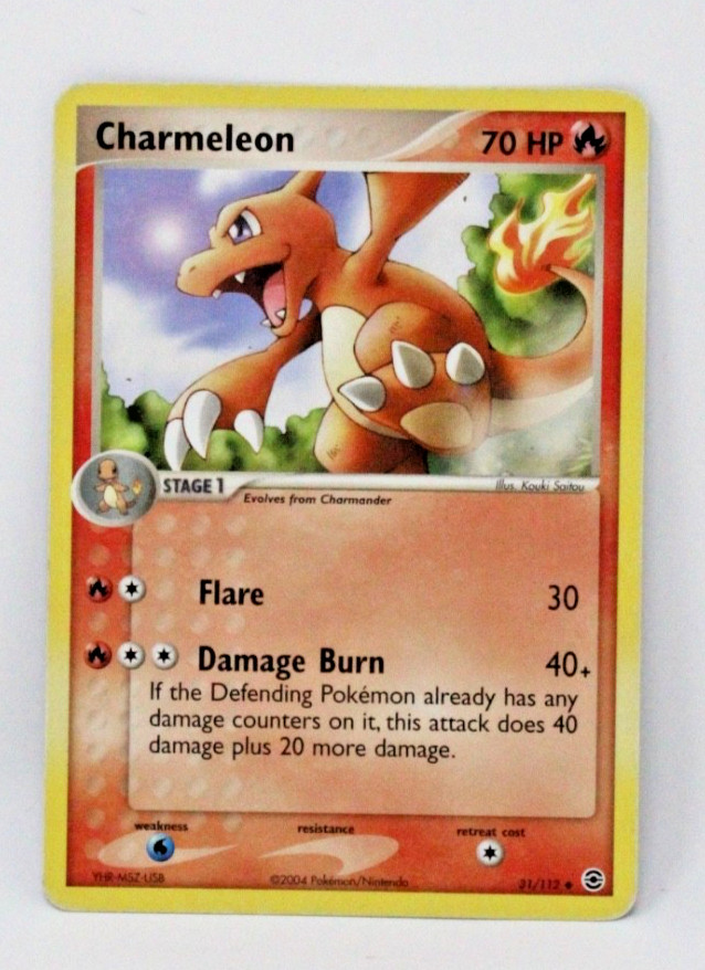 Charmeleon 31/112 FireRed & LeafGreen Regular