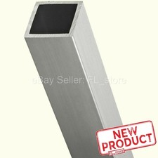 Tubes Carrés En Aluminium 6063 - 8x8mm - Épaisseur 1mm - Longueur 300mm - Lot De 2 - Neuf (Marque Uxcell)