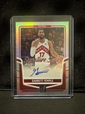 2024-25 Donruss Basketball Garrett Temple Signature Series Auto #SS-GTR Raptors