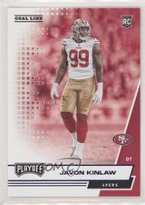 2020 Panini Playoff Rookies Goal Line Javon Kinlaw #279 0cu1