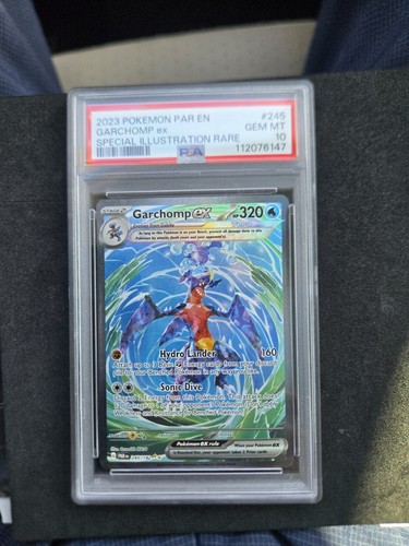 2023 POKEMON PAR EN-PARADOX RIFT SPECIAL ILLUSTRATION RARE GARCHOMP EX PSA 10