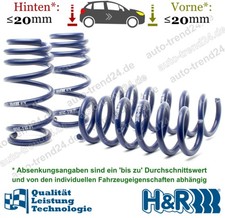 HR Tieferlegungsfedern 20mm für Audi R8 Spyder 4S9, 4SR, Bj. 2016-2025