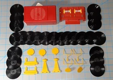 Vintage 1971 Mattel Talking Football - Replacement Record Parts + Pick & Choose