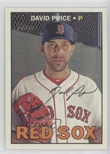 2016 Topps Heritage High Number Gum Damage Back David Price #700 1p5