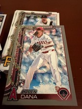 2025 Topps Holiday - Caden Dana #H133 Holiday Silver Glitter (RC)