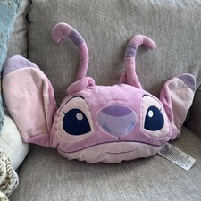 Disney Lilo  Stitch Angel Plush Pillow 22  Large Pink Stuffed Toy Disney Parks