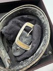Authentic D&G Dolce & Gabbana Vintage Leather Belt Silver Logo Buckle — photo 4