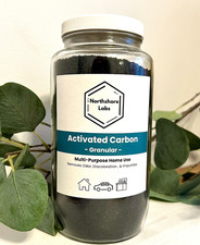 Activated charcoal granules - 567g for odor absorption, aquariums, and more