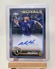 Alec Marsh Auto 2024 Topps Chrome - Rookie Autographs #RA-AMA (AU, RC)