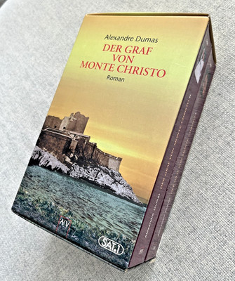 Der Graf von Monte Christo (Alexandre Dumas)  2 Taschenbücher im schönen Schuber