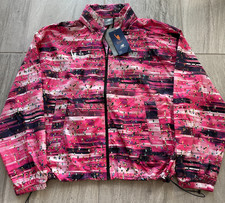 New Balance NYC Marathon 2024 Packable Oversized Jacket Women  s Small Pink NWT