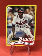 2014 Topps - 1989 Topps Die-Cut Minis Justin Upton #TM-73