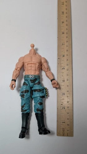 G.I. Joe Classified 1:12 Custom Fodder Blank Base Body Blue Camo Pants NO TATTOO