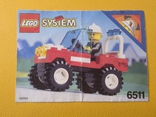 LEGO System Rescue Runabout (6511) Instruction Booklet Manual Only