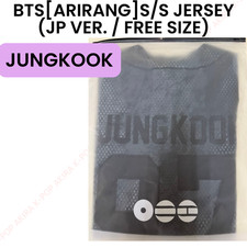 Bts Arirang Ss Jersey Jp Ver. Free Size Jungkook Uniform Official March Bts Arirang Ss Jersey Jp Ver. Free Size Jungkook Uniform Official March