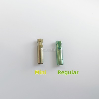 2 pcs Dental lab analog inter hex type fits to Hiossen Osstem Mini Regular