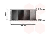 VAN Wezel WäRmetauscher, Innenraumheizung U.A. FüR CitroËN, Ds, Fiat, Opel