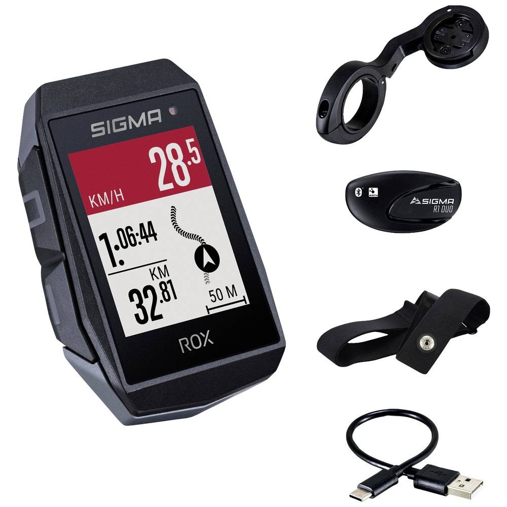 Sigma ROX 111 EVO HR Set Fahrrad-Навигатор Fahrrad GPS ГЛОНАСС 41590₽