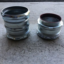 (1) Each Steel City 4” EMT Compression Coupling And Connector **NEW**