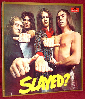 LP SEALED SLADE SLAYED? 1972 POLYDOR PD-5524 ORIG PRESS GLAM ROCK