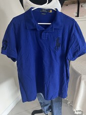 Polo Ralph Lauren Big Pony Custom Slim Fit Mesh Polo Shirt Short Sleeve Mens XL
