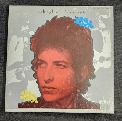 Bob Dylan - Biograph 3 Cassette Complete Box Set With Book And Lyrics