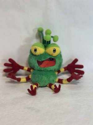 AXID Nizatidine Oral Solution Green Bug Germ Bean Bag Plush Stuffed Animal