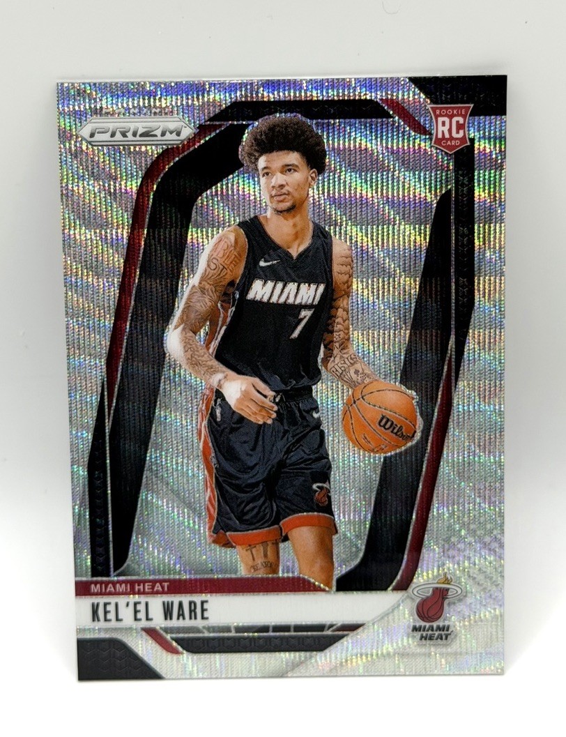 2024-25 Panini Prizm - Kel'el Ware #248 Wave Prizm (RC)